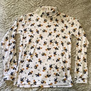 Christmas Turtleneck Ugly Reindeer Holiday NWT